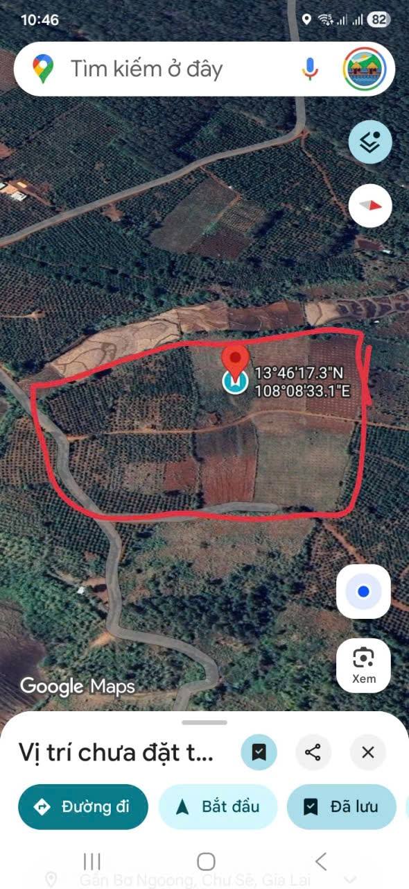 Đất nền xã Bờ Ngoong, Chư Sê 20.000m² giá 2.4 tỷ - Đường ô tô vào tận nơi!