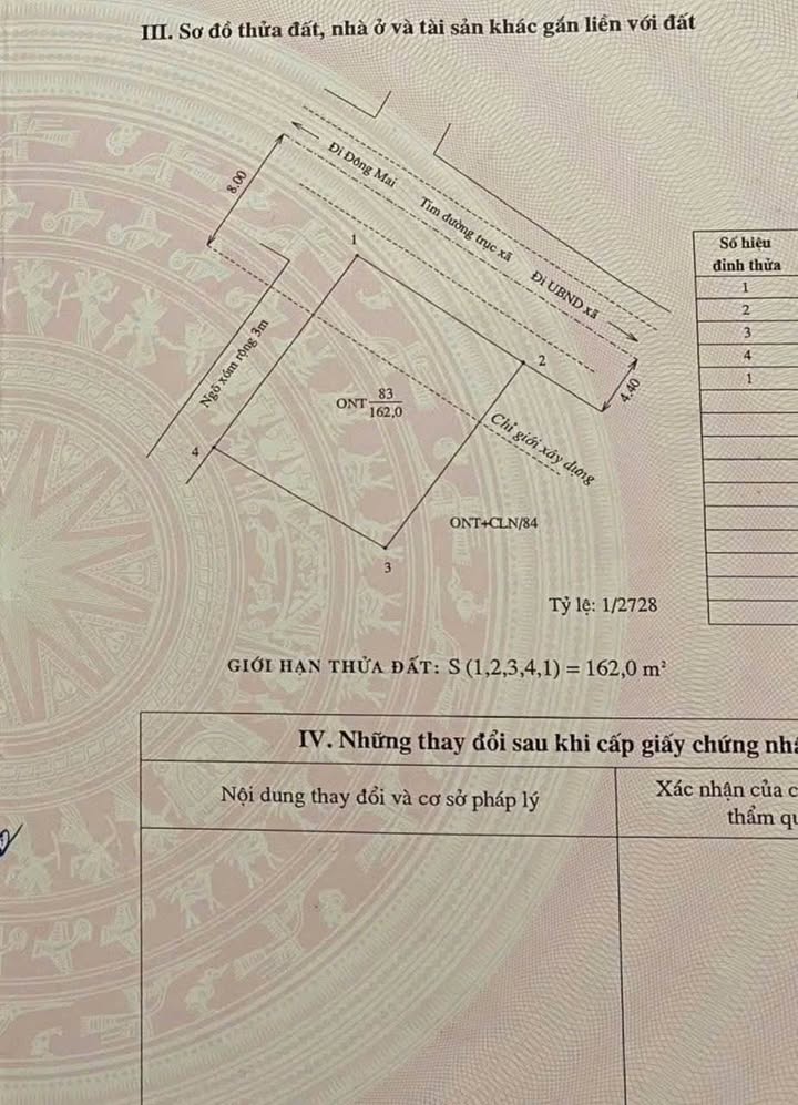 Đất Ô Góc 2 Mặt Tiền Trục Chính Thôn 7, Sông Khoai 162m² - Vị trí Kinh Doanh Đắc Địa!