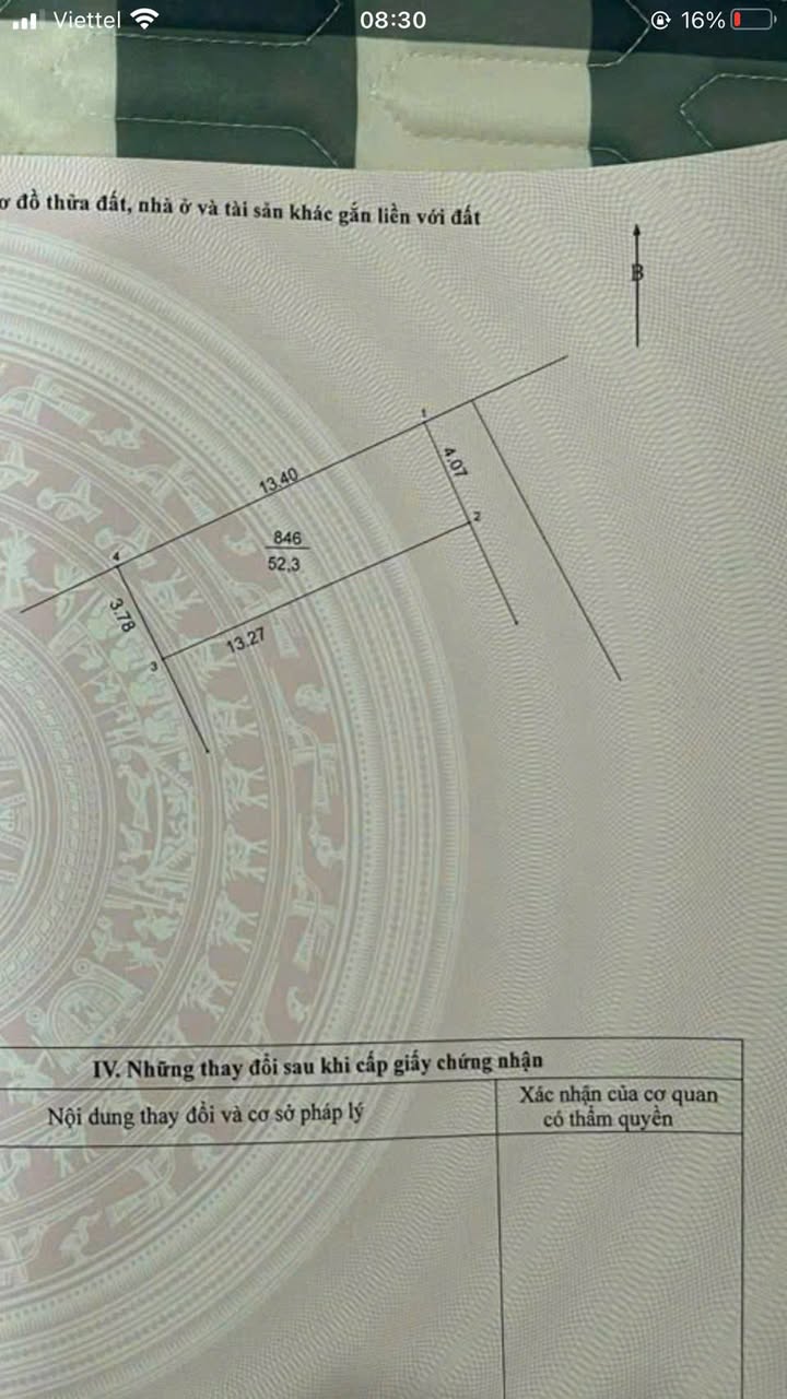 Đất nền Hồng Vân Thường Tín 52,3m² giá 2 tỷ - Tiềm năng tăng giá cao!