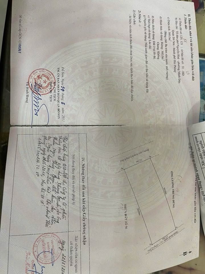 Đất nền Đồ Sơn Hải Phòng 360m² giá chỉ từ 20 triệu - Cơ hội đầu tư sinh lời!