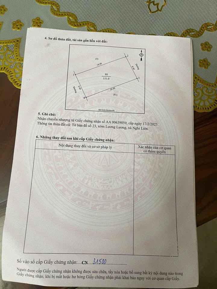 Đất nền Nghi Liên, Vinh 151m² giá 2 tỷ - Đầu tư sinh lời ngay!