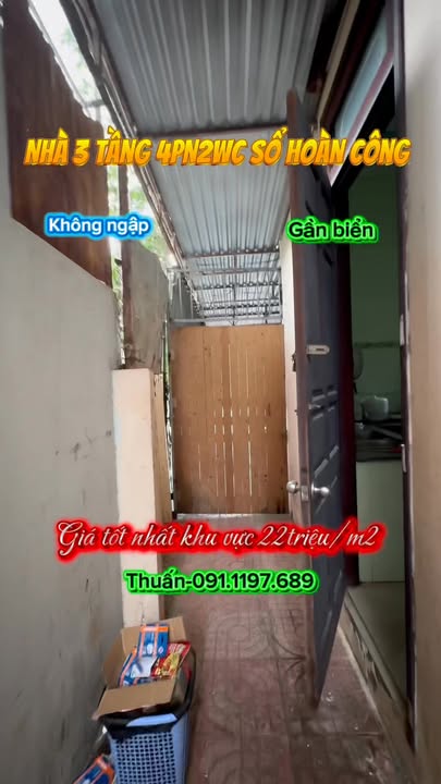 Nhà 3 tầng mặt tiền đường Mai Thị Giõng, Nha Trang 320m² giá chỉ 7.05 tỷ - Cơ hội đầu tư hiếm có!