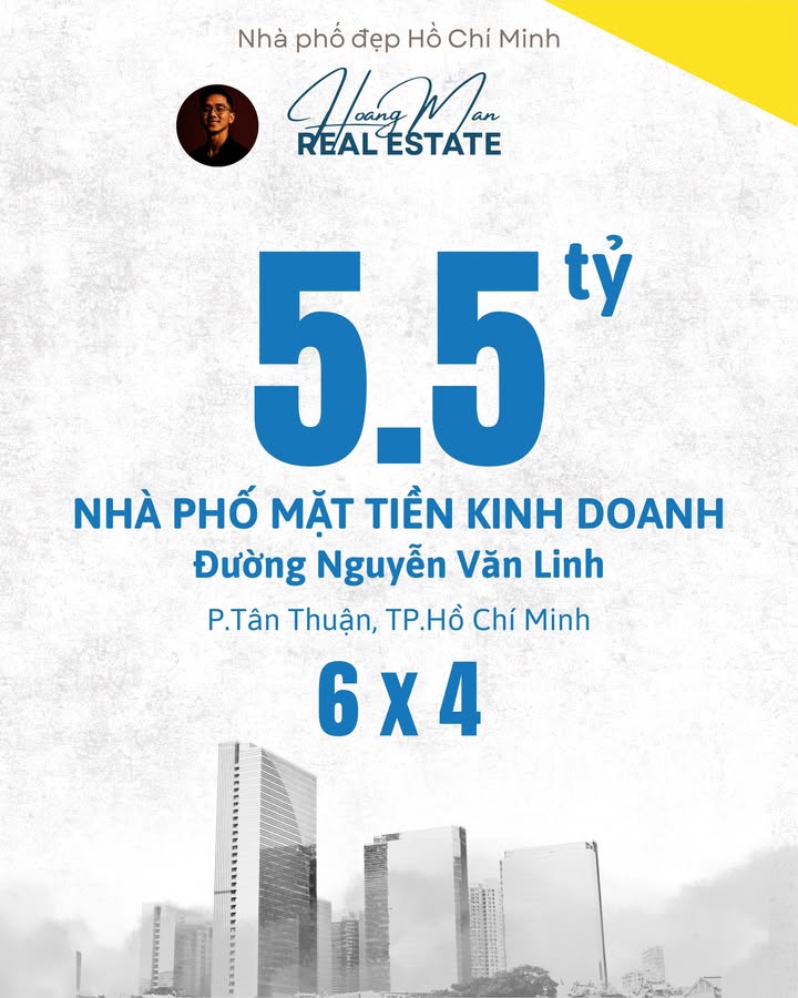 Nhà mặt tiền kinh doanh Nguyễn Văn Linh, Quận 7 - Diện tích 96m² chỉ 5.5 tỷ - Sẵn sàng cho thuê!