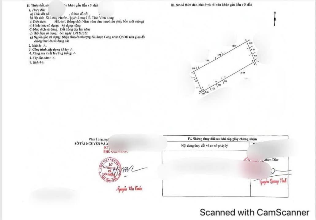 Đất nền Long Phước Vĩnh Long 721.3m² giá 4.38 tỷ - Cơ hội đầu tư hấp dẫn!