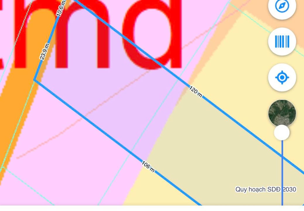 Đất mặt tiền 715 Hồng Phong, Hòa Thắng 3700m² giá 700 triệu - Cơ hội đầu tư tuyệt vời!