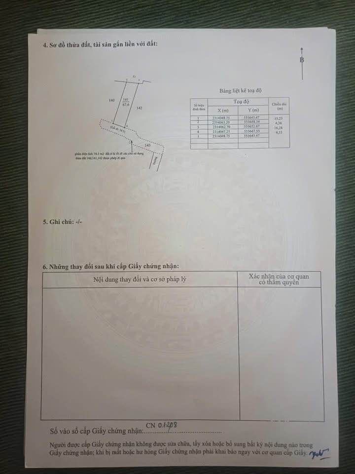 Đất nền Ngọc Tỉnh, Yên Mỹ 67m² giá 1 tỷ - Đường ô tô vào tận nơi!