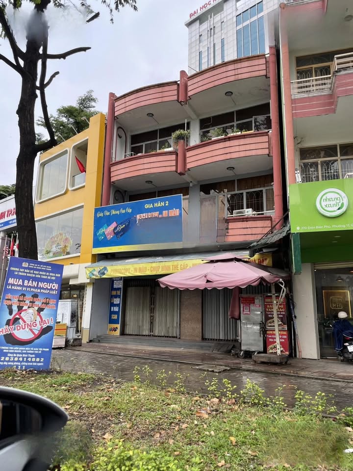 Nhà mặt tiền Điện Biên Phủ, Bình Thạnh 121m² giá 80 triệu - Vị trí siêu đắc địa!