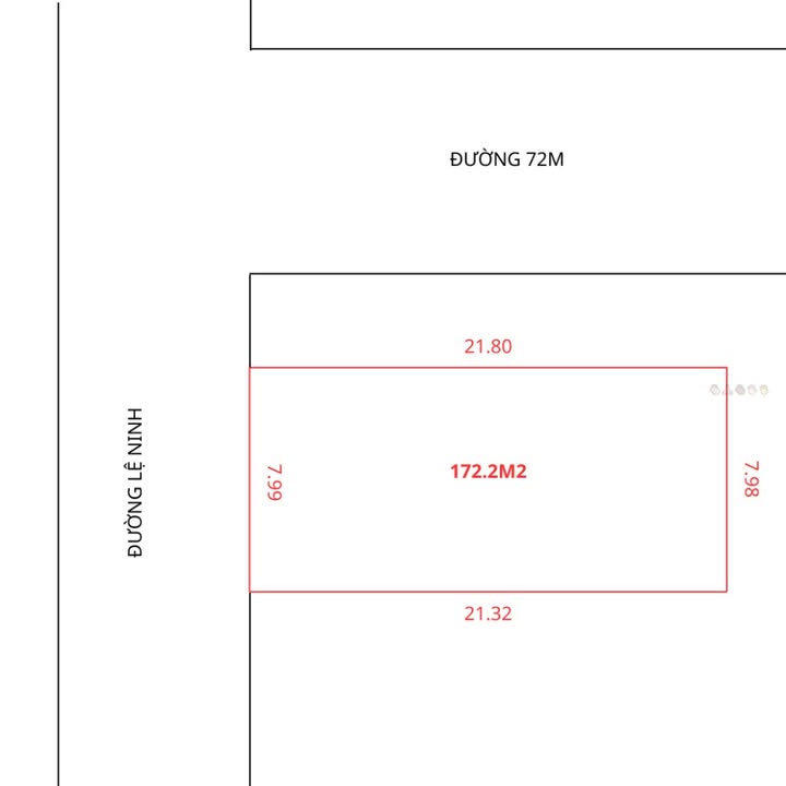 Đất ở đường Lê Ninh, Quán Bàu 172.2m² giá 8 tỷ - Cơ hội đầu tư tuyệt vời!