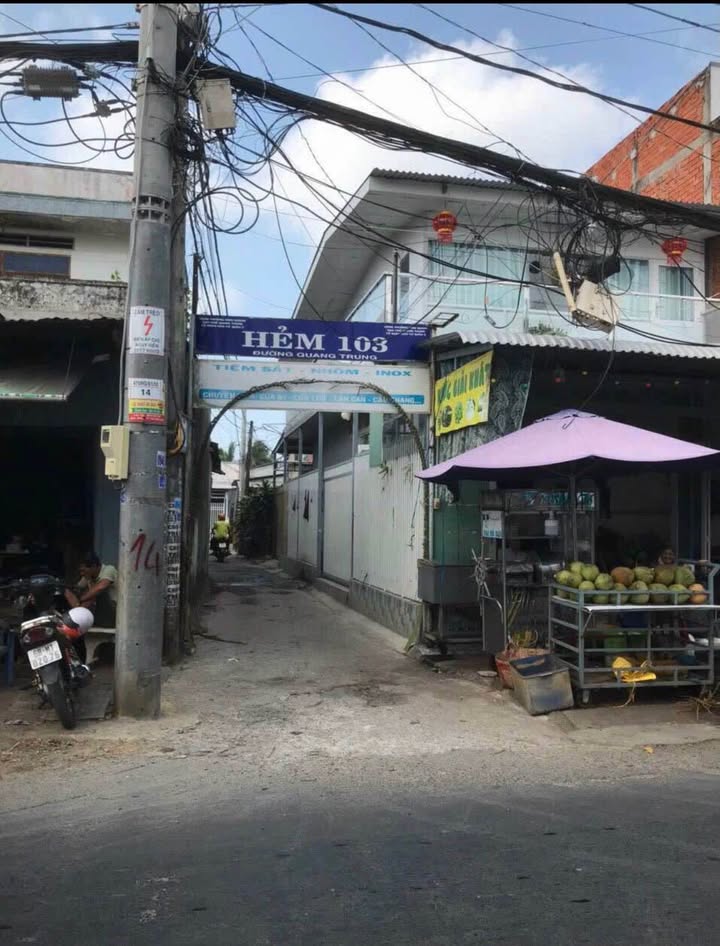 Nhà cho thuê hẻm 103 Quang Trung, Rạch Giá 50m² - Giá chỉ 2 triệu/tháng!