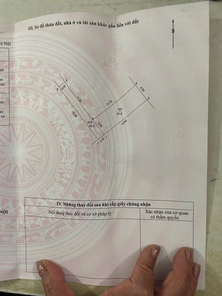 Đất Xâm Thị, Hồng Vân 61m² giá 3.62 tỷ - Vị trí đẹp, tiện ích đầy đủ!