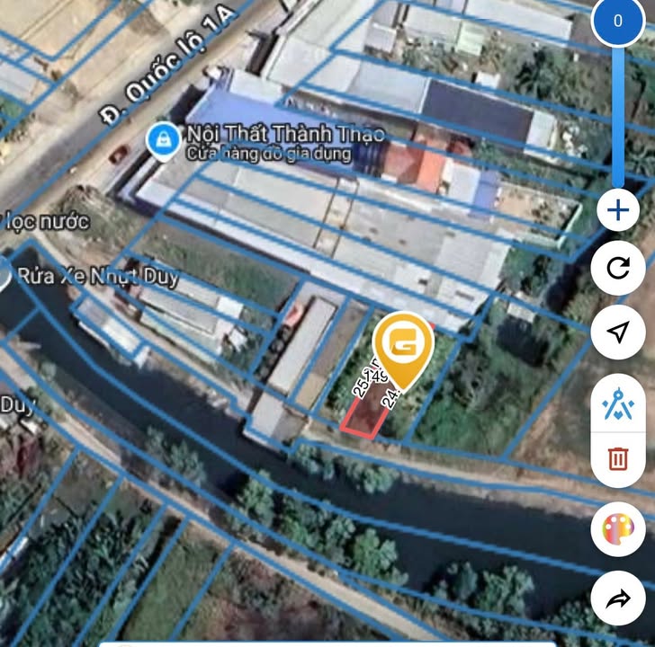 Đất vườn Lương Thế Trân Cái Nước 157m² - Giá thỏa thuận, vị trí thuận lợi!