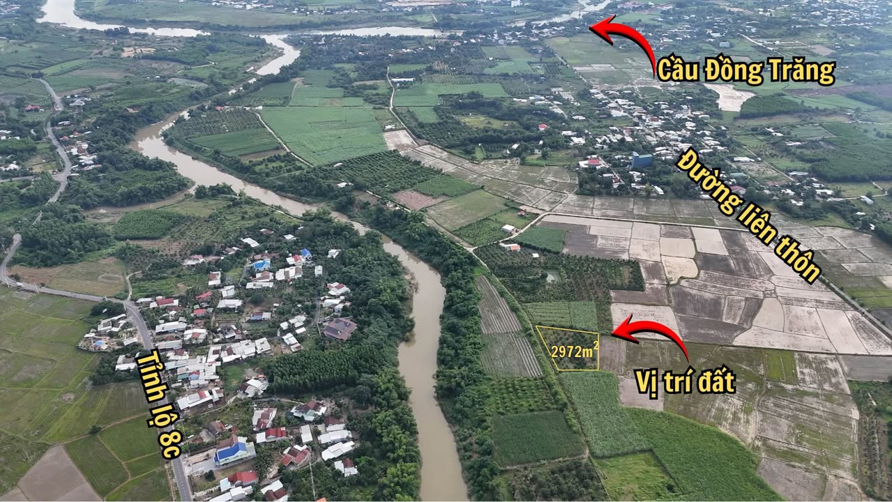 Đất vườn Diên Đồng, Diên Khánh 2972m² giá 1.5 tỷ - Tiềm năng nghỉ dưỡng tuyệt vời!