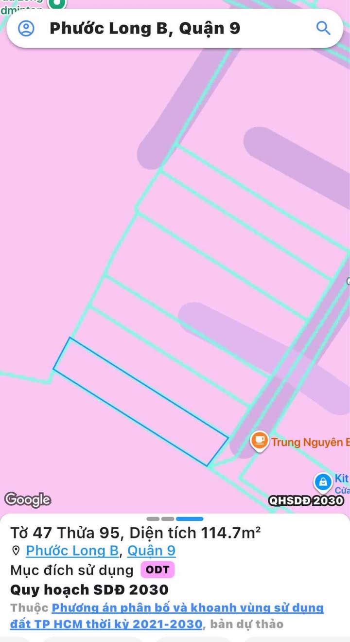 Đất thổ cư 108m² Phước Long B, Thủ Đức giá 6.5 tỷ - Kết nối nhanh đến trung tâm!