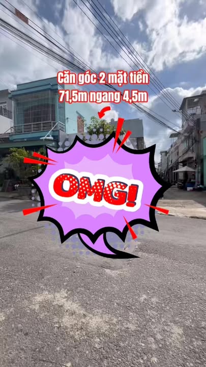 Nhà góc đường Nguyễn Địa Lô, Vĩnh Hòa, Nha Trang 72m² - Diện tích rộng, giá thỏa thuận!