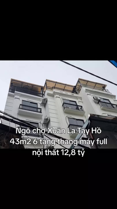 Nhà đẹp Xuân La Tây Hồ 43m² giá thỏa thuận - Đón Tết 2026 với không gian sống lý tưởng!