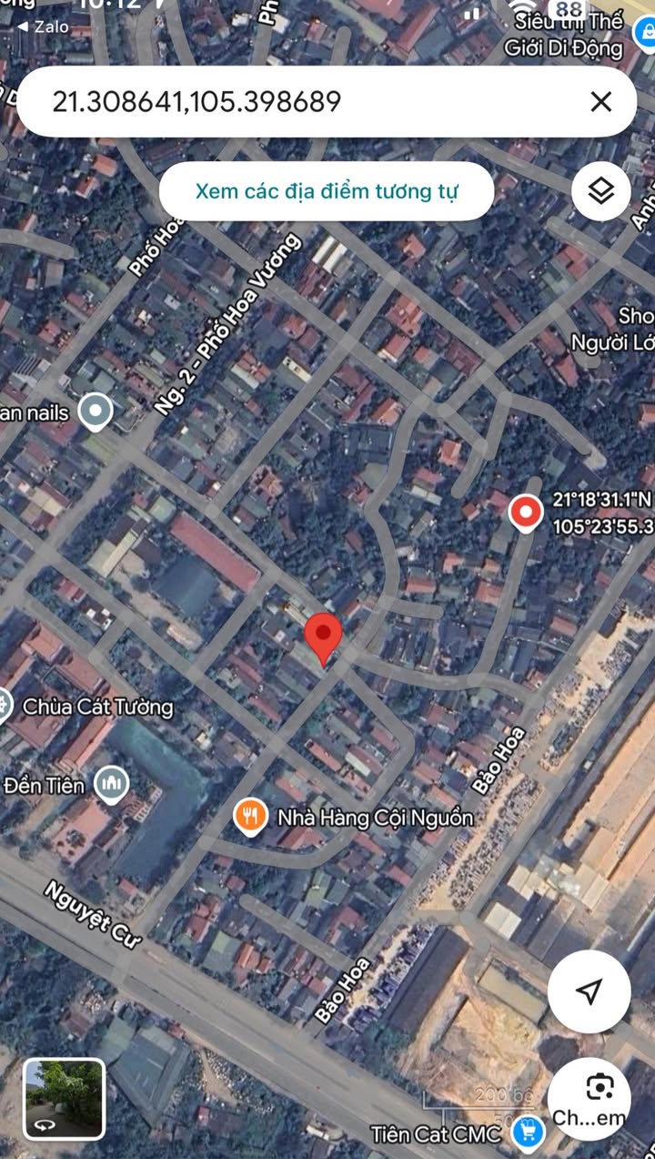 Đất phố Anh Dũng, Tiên Cát, Việt Trì 70m² - Ô tô vào tận nơi, sổ đỏ chính chủ!