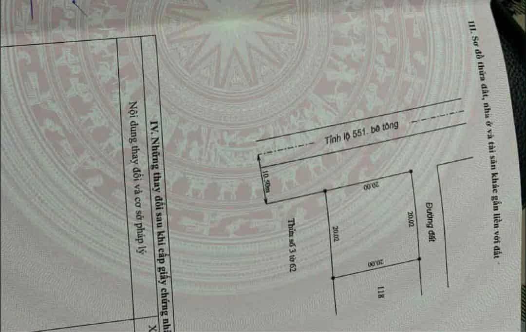 Đất thổ cư Kỳ Lạc, 800m² giá 950 triệu - Cần bán gấp!