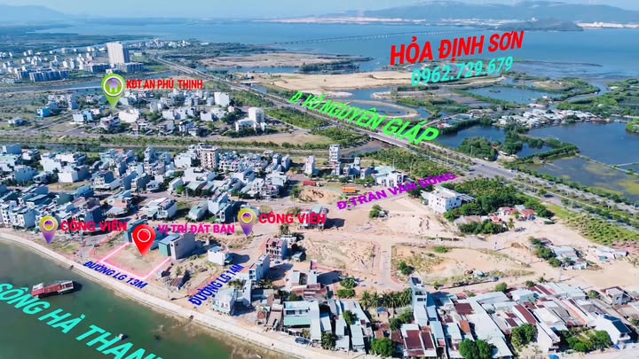 Chính chủ bán 9 lô đất mặt tiền Trần Văn Dũng, phường Hà Thanh, Quy Nhơn - Giá từ 2.6 tỷ đến 7.2 tỷ