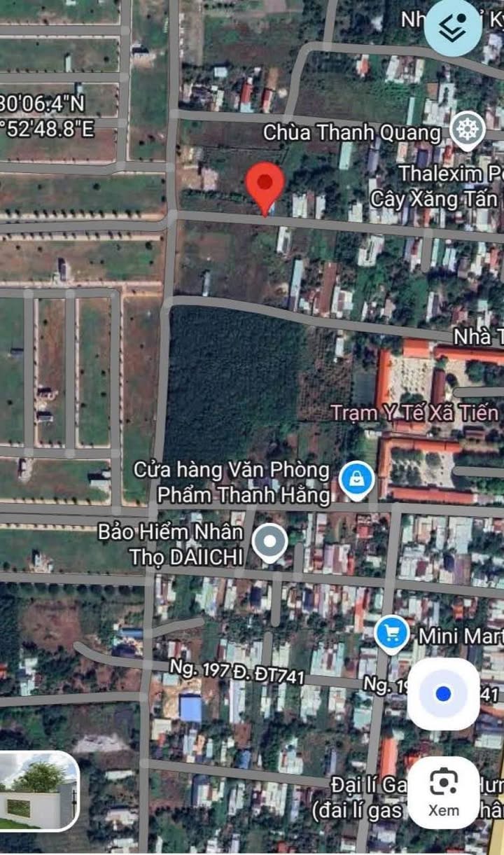 Đất nền Hẻm 281 Tiến Hưng, Đồng Xoài 165m² giá thỏa thuận - Cơ hội đầu tư sinh lời!