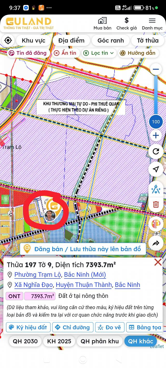 Đất nền Nghĩa Đạo, Thuận Thành 82m² giá chỉ 3x tỷ - Cơ hội đầu tư hiếm có!