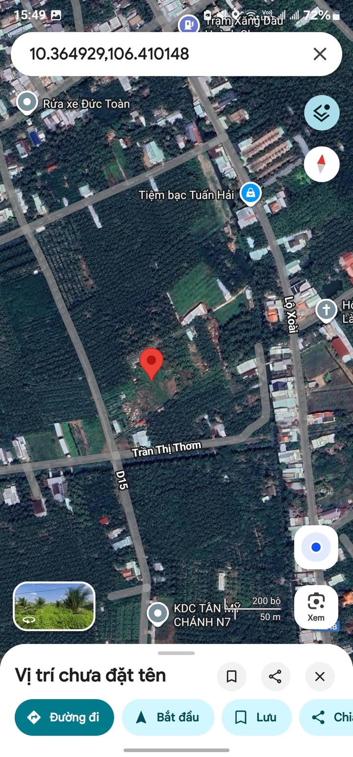 Đất nền Tân Mỹ Chánh, Mỹ Tho 591m² giá 650 triệu - Cơ hội đầu tư lý tưởng!