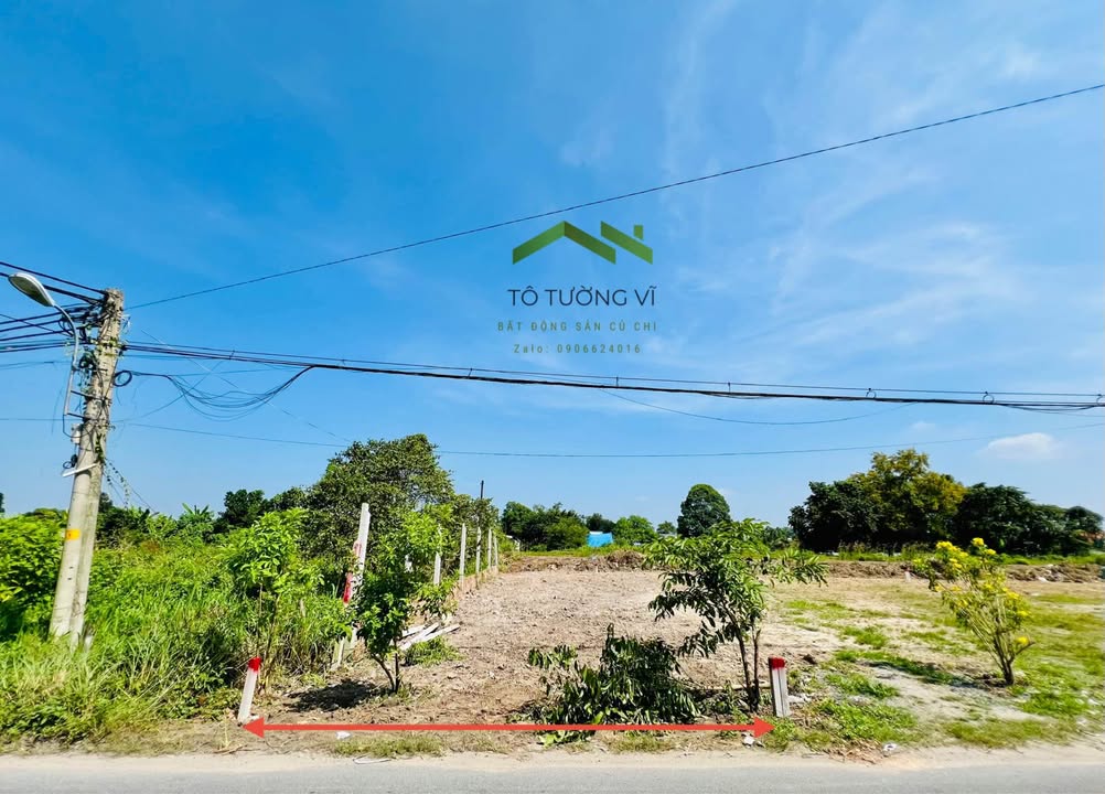 Đất 2 mặt tiền Tân Thông Hội, Củ Chi 132m² - Kinh doanh đắc địa!