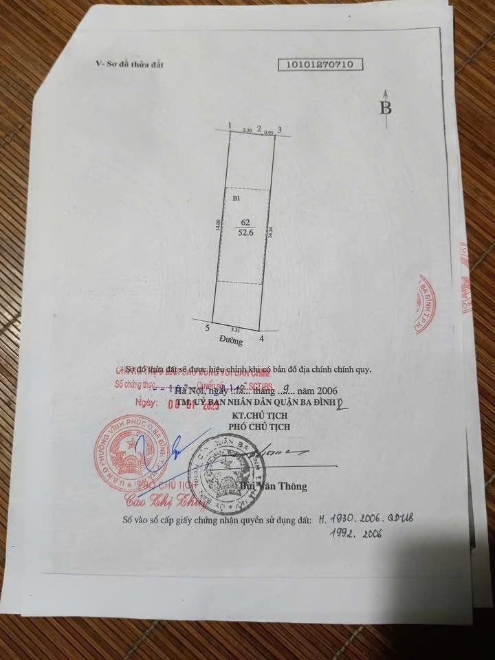 Đất đầu tư xây nhà phố CCMN 53m² giá 10.9 tỷ - Mặt tiền 4m, sổ đỏ đẹp!