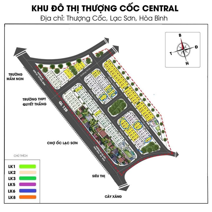 Shophouse Thượng Cốc Central Lạc Sơn 162m² - Vị trí đắc địa, tiềm năng kinh doanh cao!