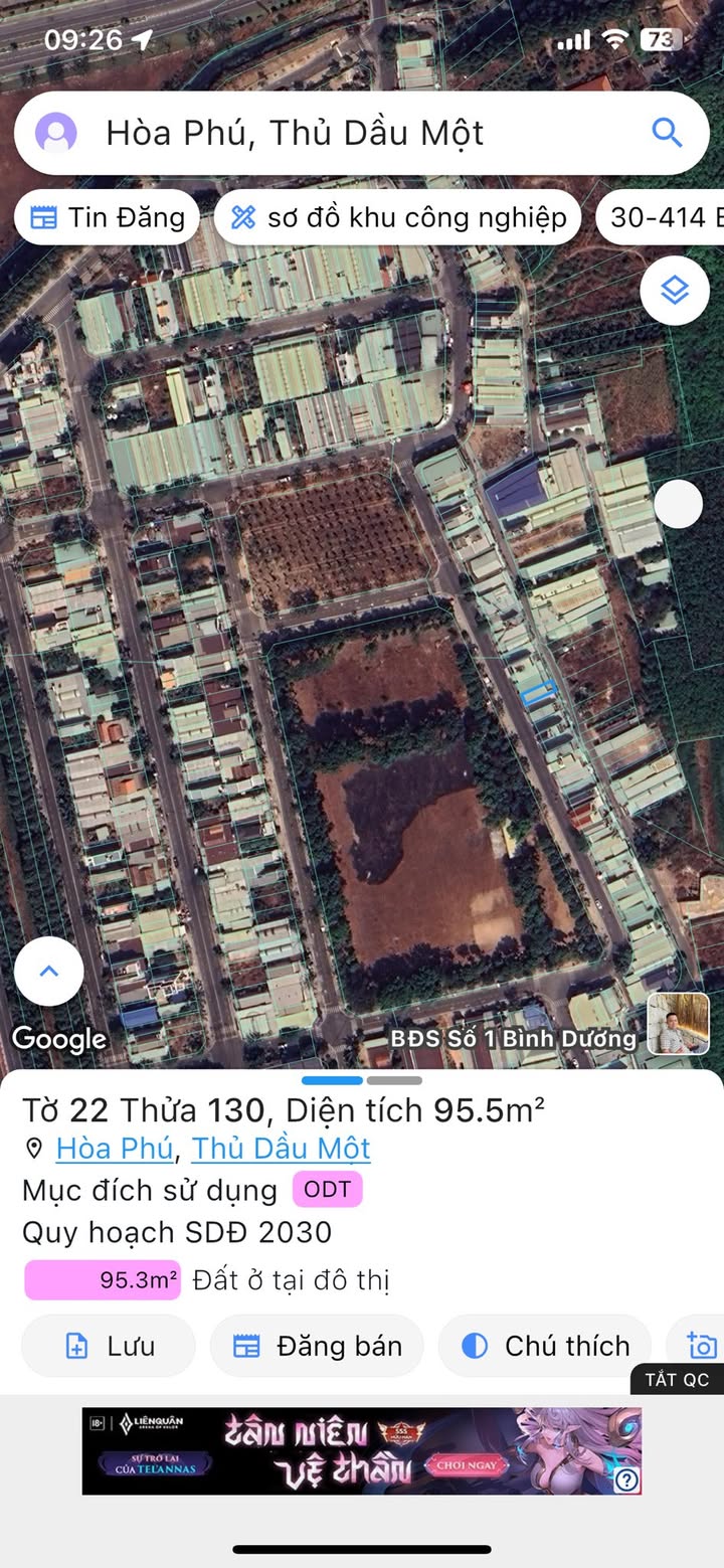 Nhà riêng cho thuê tại phường Hoà Phú, Thủ Dầu Một 192.5m² giá 10 tỷ - Đầu tư sinh lời ngay!