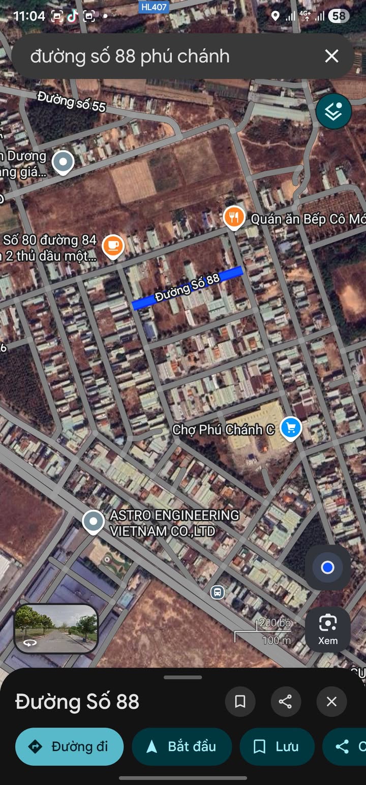 Đất nền đường số 88, Phú Chánh, Tân Uyên - Diện tích 360m² chỉ 6.38 tỷ