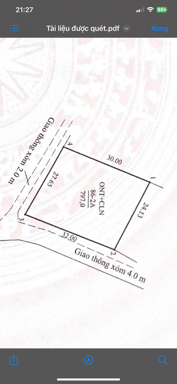 Đất thổ cư Hạ Hòa Phú Thọ 800m² giá 1 tỷ - Đầu tư sinh lời ngay!