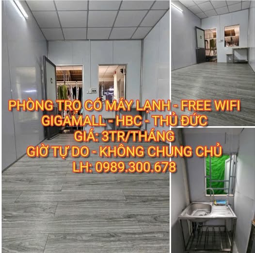 Phòng trọ Hiệp Bình Chánh Thủ Đức 20m² giá 3 triệu - Không chung chủ, giờ tự do!