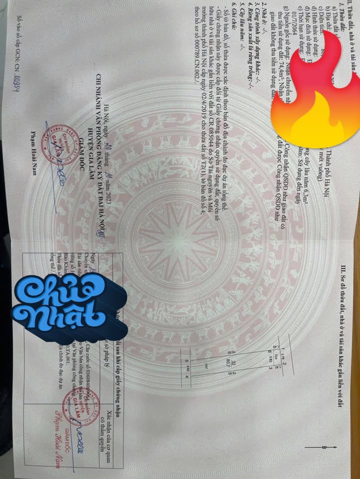 Đất nền Làng Vân - Yên Viên, Gia Lâm 81m² giá 7.9 tỷ - Đường ô tô tránh nhau thoải mái!