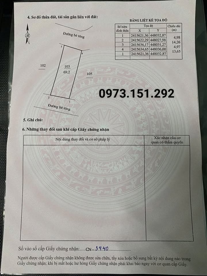 Lô đất Đèo Giang, Lạng Sơn 69m² giá chỉ 1.3 tỷ - Đầu tư và an cư lý tưởng!