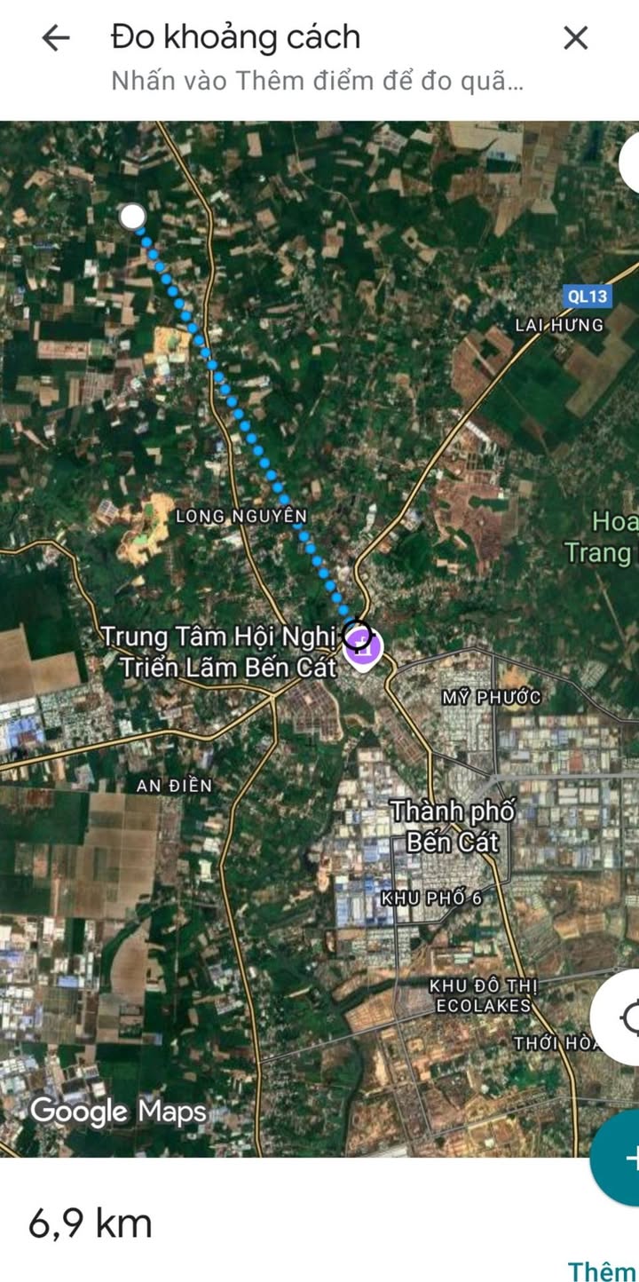 Đất nền Bàu Bàng 9600m² giá chỉ 2 tỷ - Cơ hội đầu tư sinh lời!