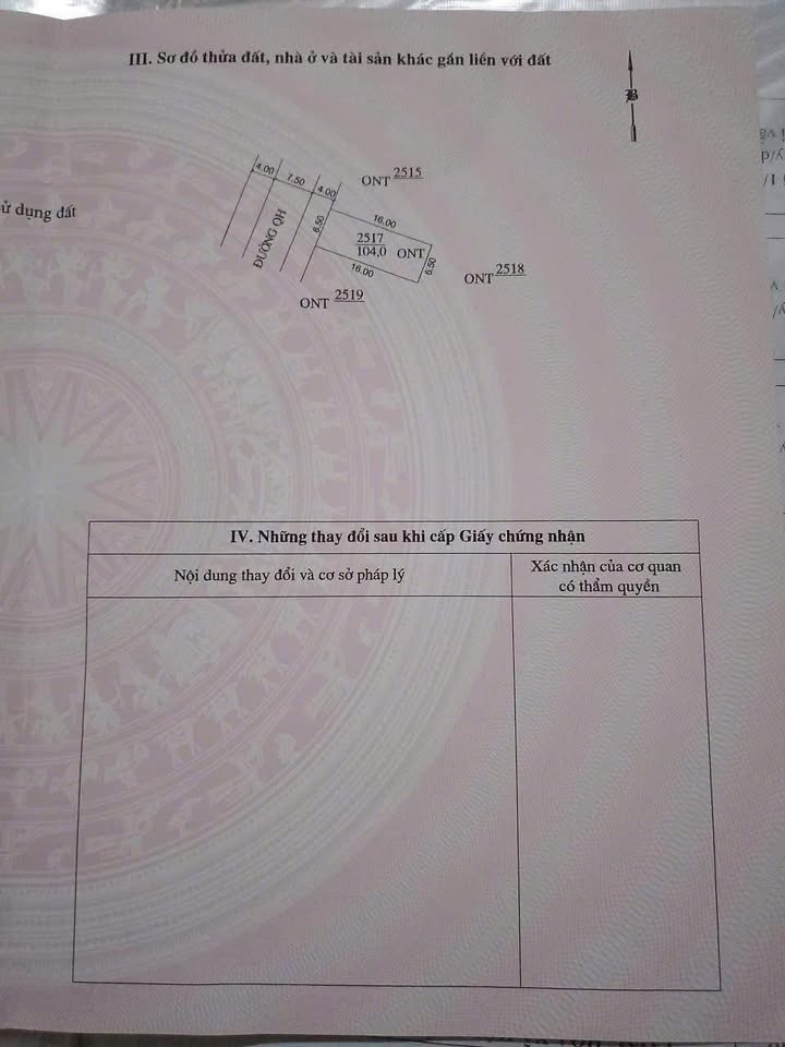 Đất nền Đông Tiến 104m² giá 1.1 tỷ - Vị trí đẹp, sổ đỏ chính chủ!