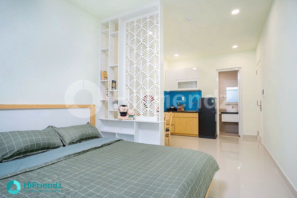 Căn hộ dịch vụ Dương Bá Trạc Quận 8 30m² giá 7.2 triệu - An ninh 24/24