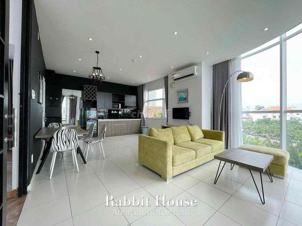 Căn hộ 1PN Trường Sa 50m² giá 10 triệu - View bờ sông cực đẹp!