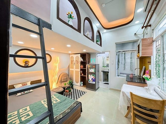 Phòng trọ Duplex cao cấp tại Ni Sư Huỳnh Liên 25m² giá 4.6 triệu - Sẵn sàng vào ở ngay!