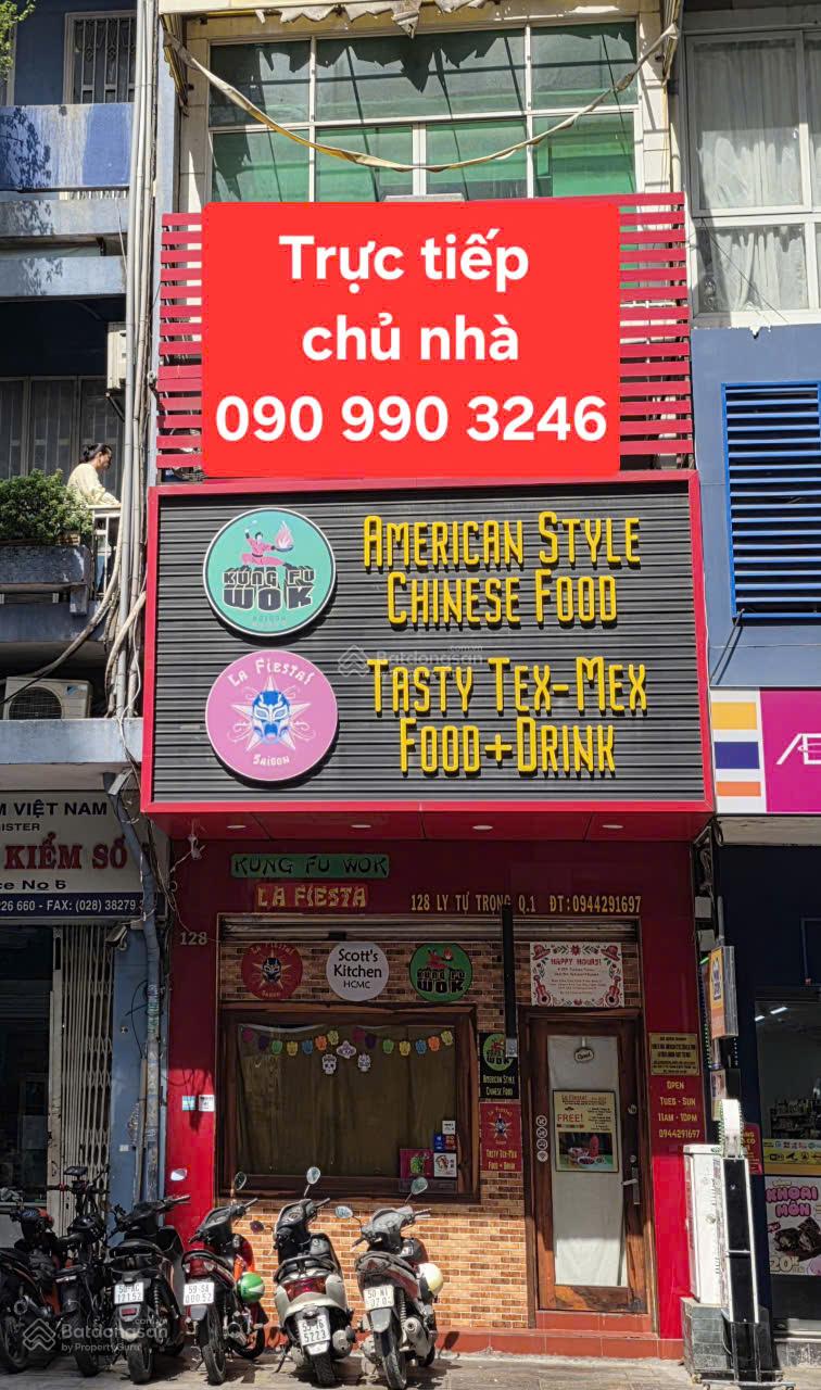 Nhà Mặt Tiền Cho Thuê 128 Lý Tự Trọng 4mx20m - Gần Chợ Bến Thành