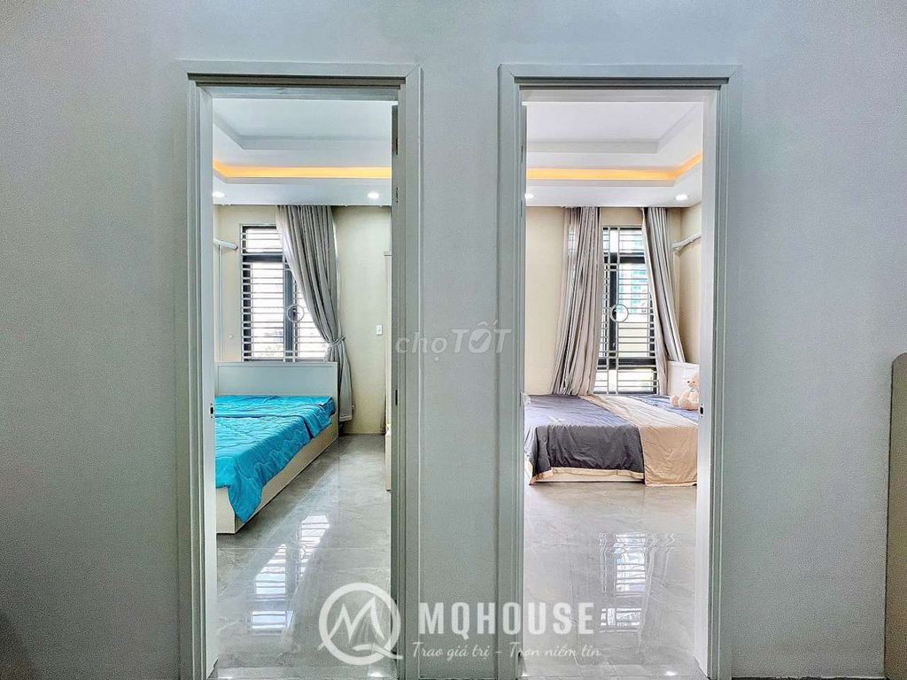 Căn hộ 2PN ban công full nội thất gần ngã tư Bảy Hiền - Giá 9 triệu