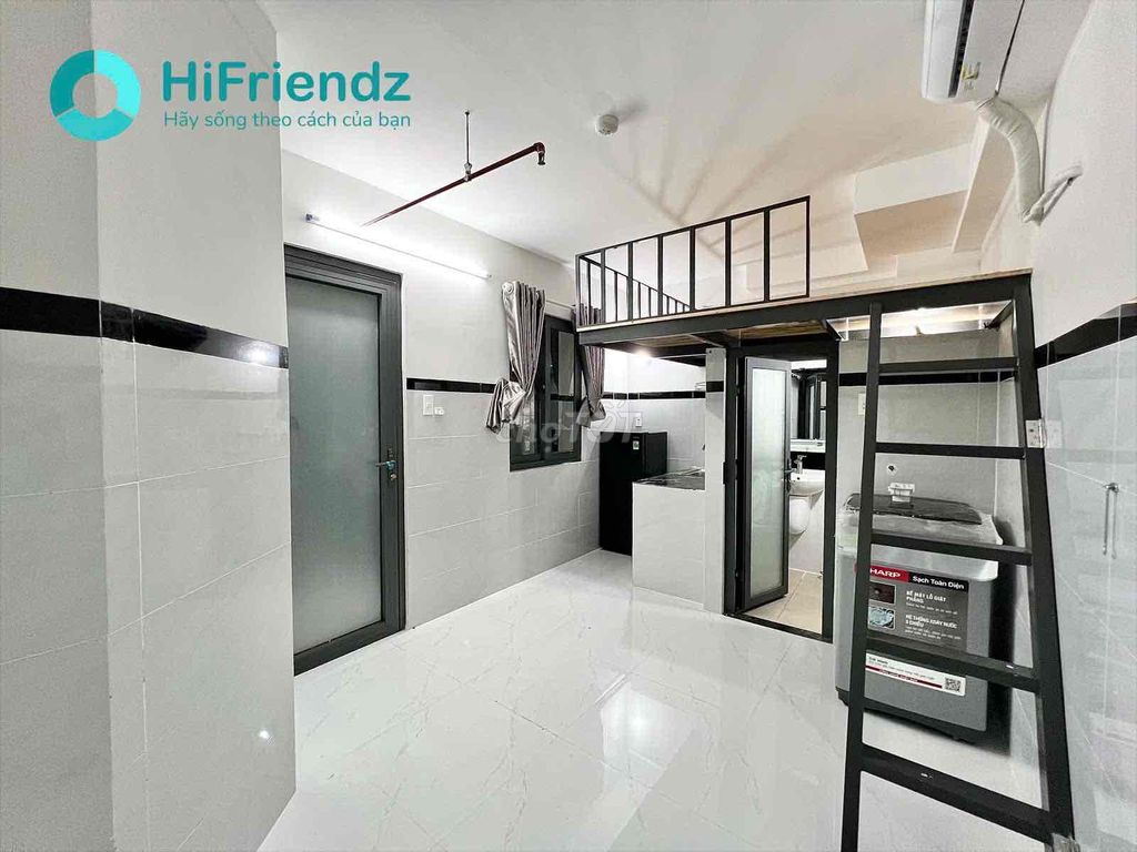 Phòng cho thuê Hóc Môn 15m² giá 3 triệu - Full nội thất tiện nghi