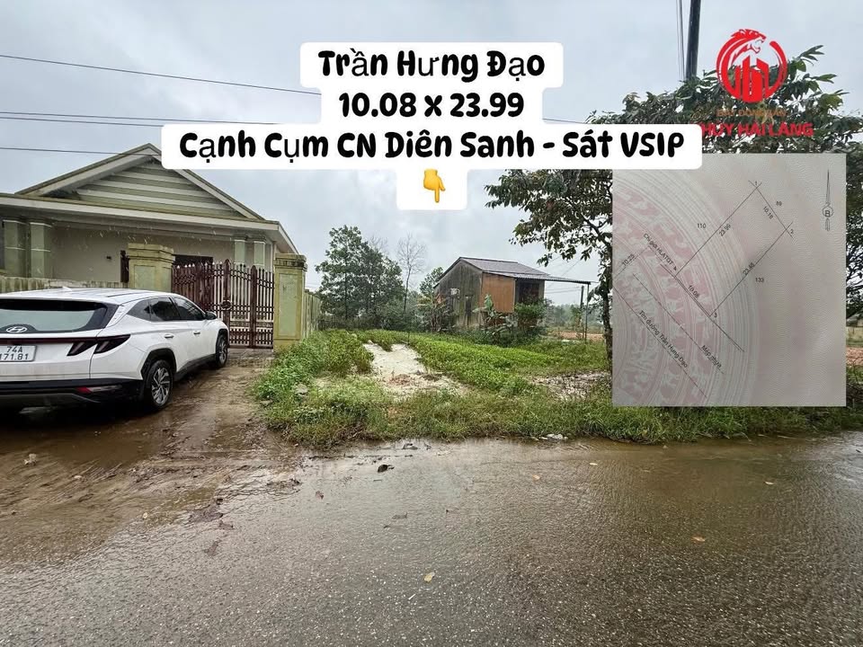 Đất mặt tiền Trần Hưng Đạo, Hải Lăng 244.22m² - Đầu tư sinh lời bền vững!