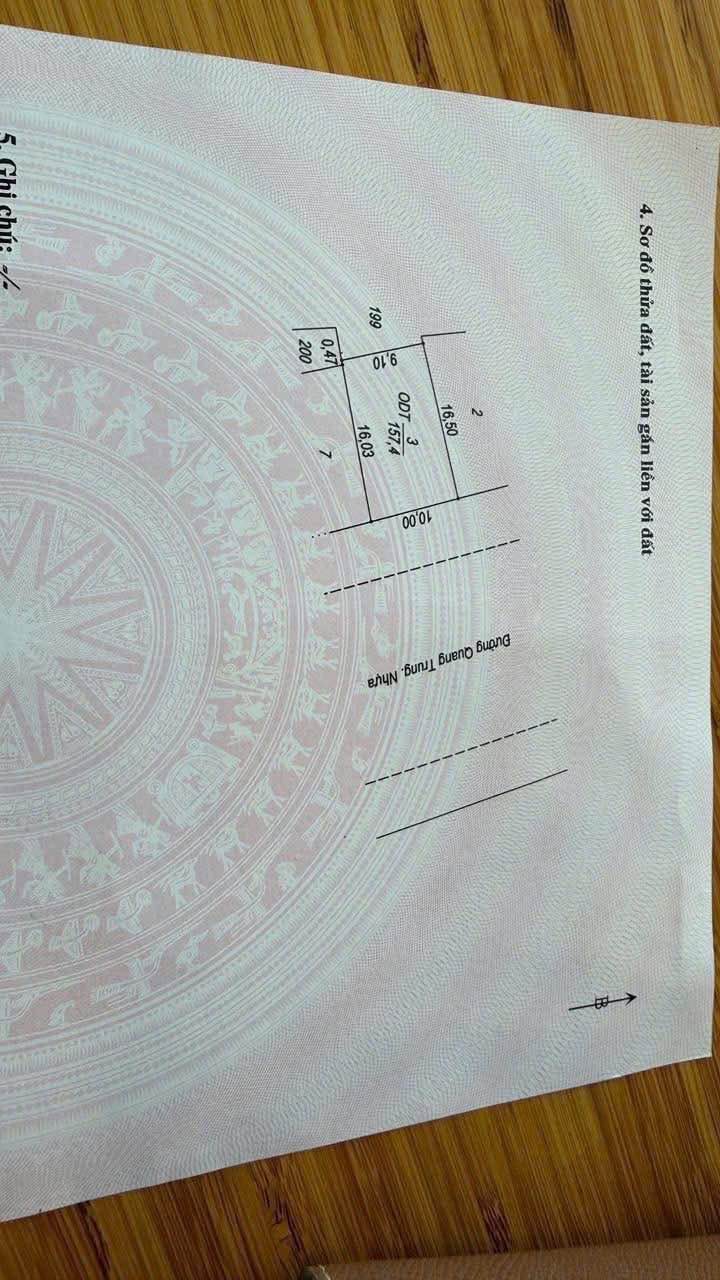 Đất mặt tiền đường Quang Trung, Phú Hải, 157.4m² giá 7 tỷ - Cơ hội đầu tư tuyệt vời!