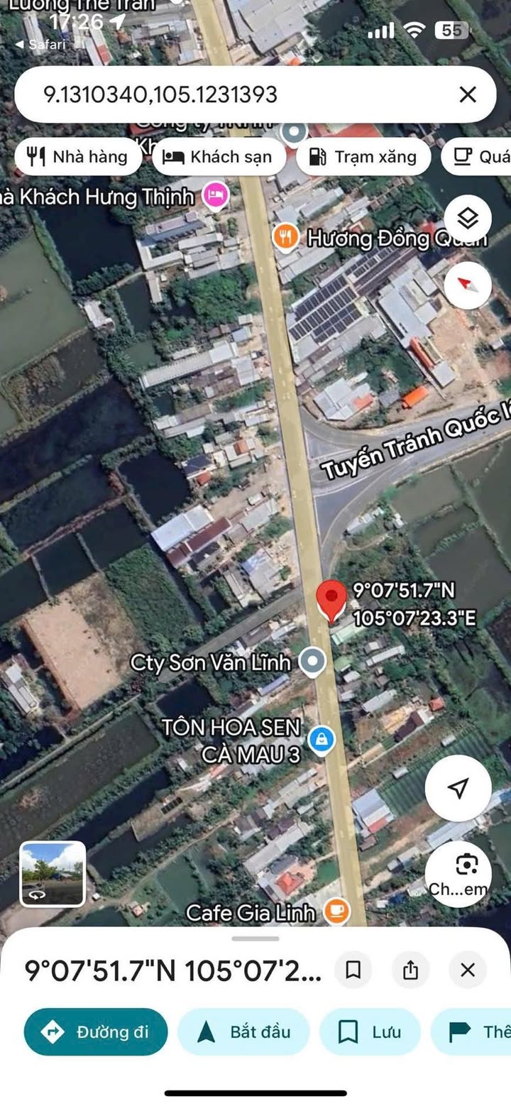 Đất mặt tiền Quốc lộ 1A xã Lương Thế Trân 400m² - Vị trí kinh doanh lý tưởng!