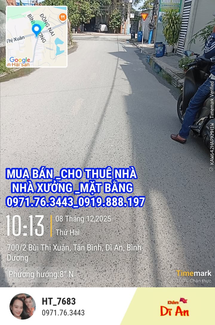 Cho thuê mặt bằng kinh doanh tại Dĩ An 147m² - Giá chỉ 17 triệu/tháng!
