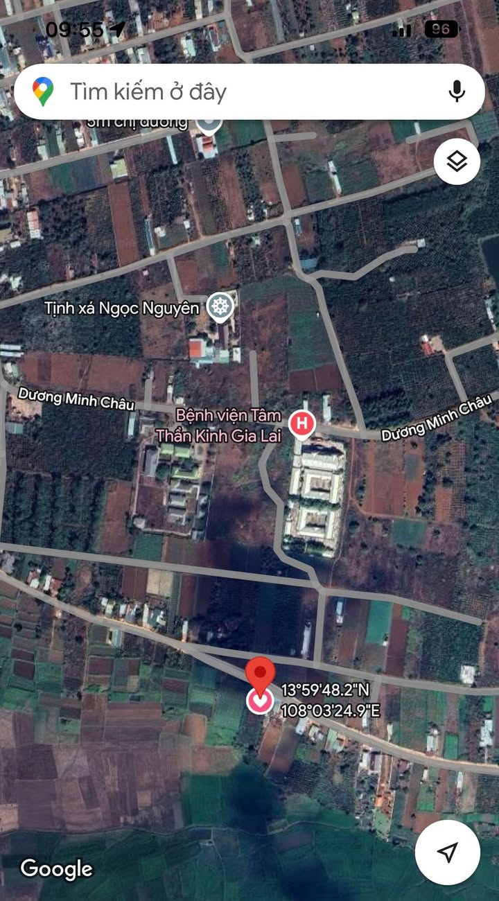 Đất thổ cư Trà Đa Pleiku 1620m² giá chỉ 1xx triệu - Cơ hội đầu tư tuyệt vời!