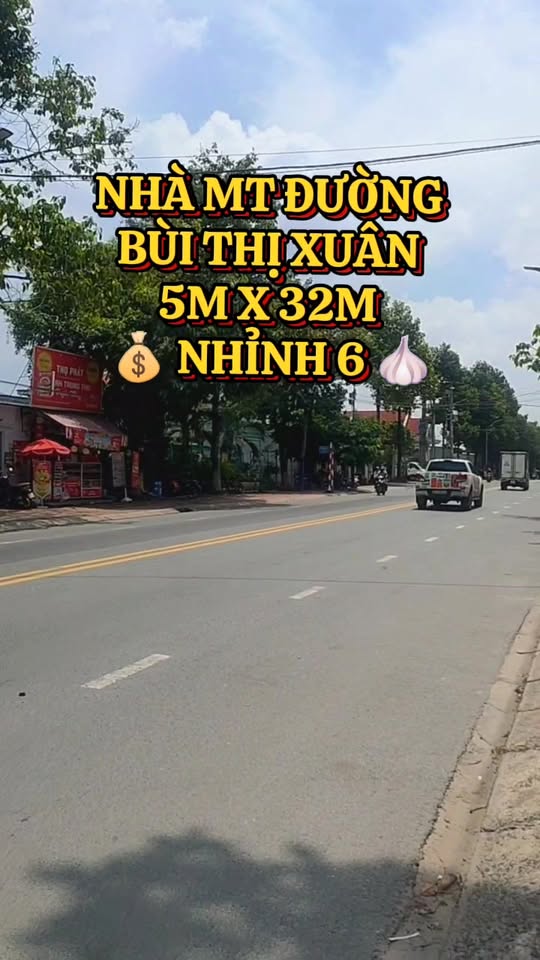 Nhà mặt tiền đường Bùi Thị Xuân, Tân Bình, Dĩ An 160m² giá 6.5 tỷ - Đầu tư sinh lời ngay!