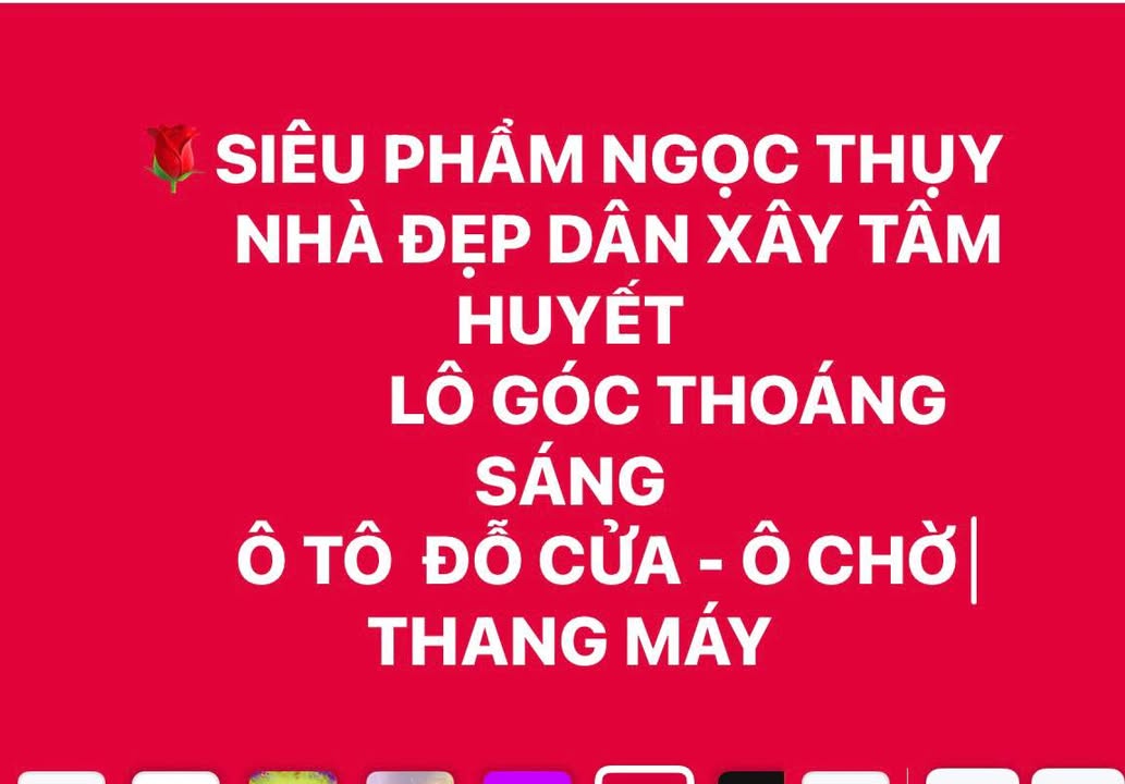 Nhà phố Ngọc Thụy Long Biên 52m² giá 13.5 tỷ - Thiết kế full nội thất sang trọng!
