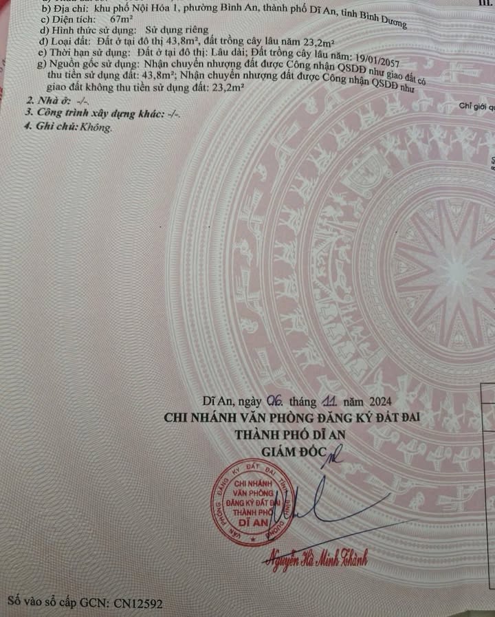 Nhà mặt tiền ĐT743 Dĩ An 191m² giá 9.2 tỷ - Cơ hội đầu tư sinh lời cao!